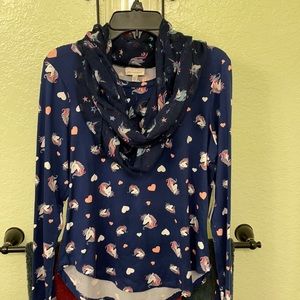 New 2 Long Sleeve Shirts Girls Size XL 14/16